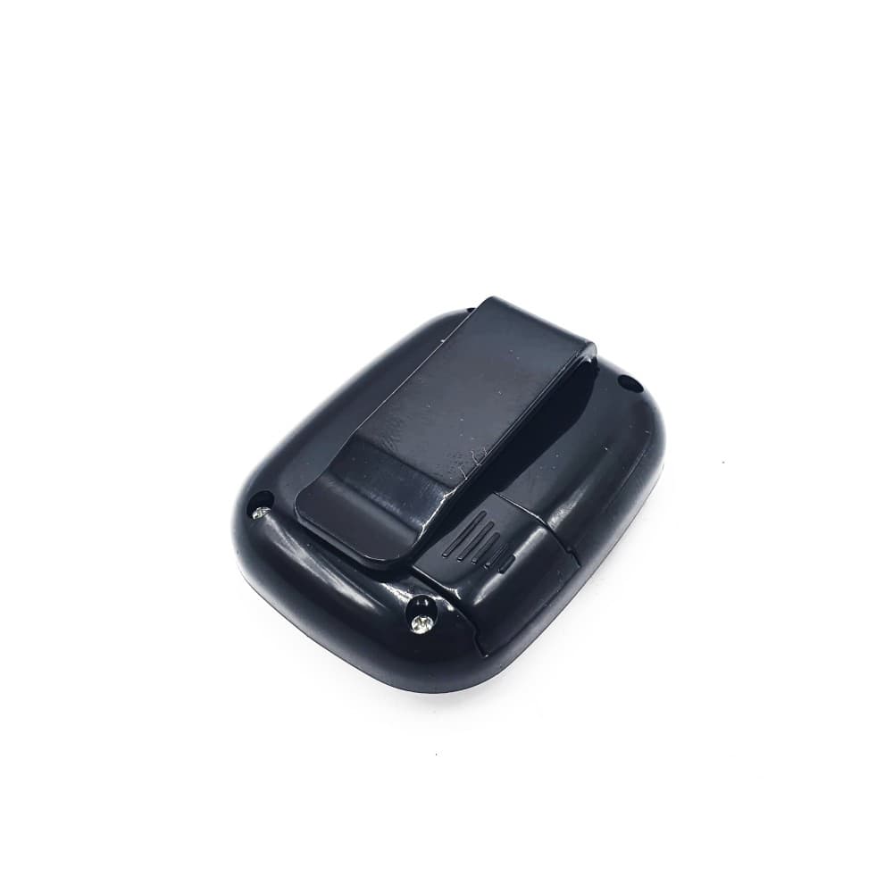 Pedometru compact 5 x 4 cm, alb/negru — varianta 2