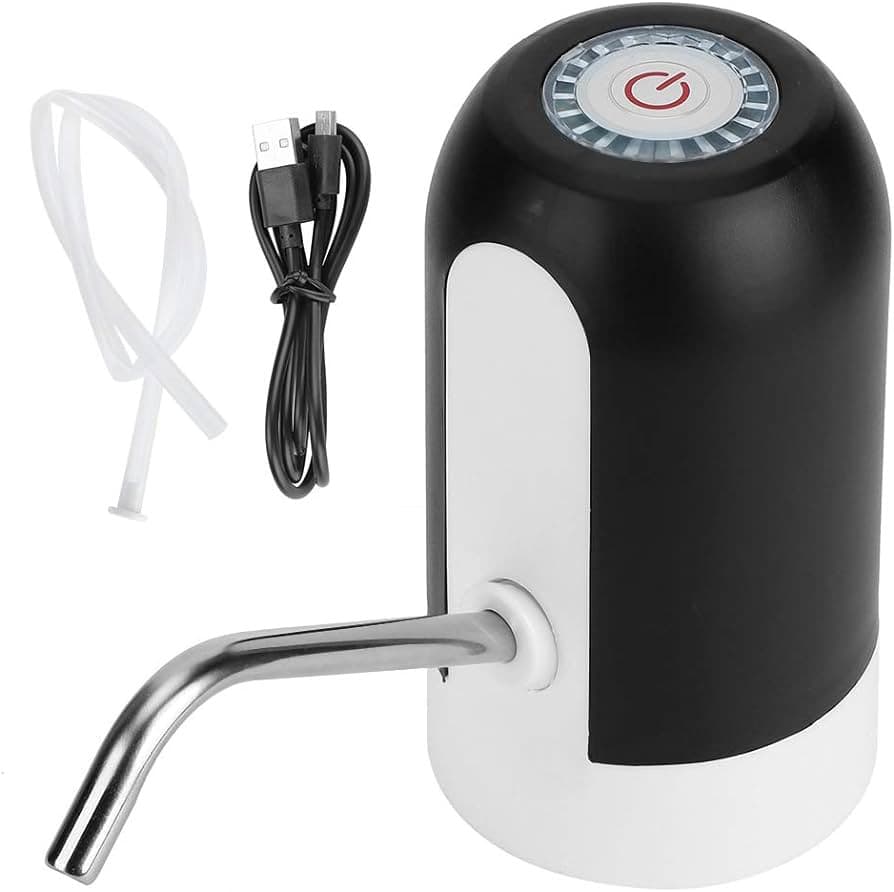 Dispenser / pompa electrica apa Andowl Q-C16, universala, incarcare USB, negru — varianta 2