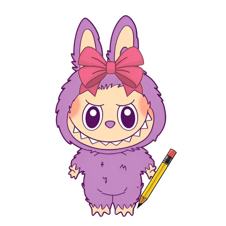 Sticker mic/mare, Vinyl / PP autoadeziva Glossy, model Bubu 4