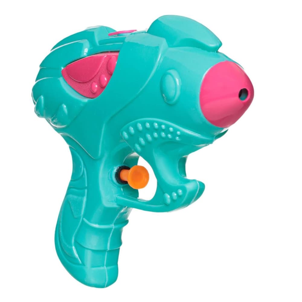 Pistol de apa, 18 cm, plastic, turcoaz/roz fucsia — varianta 2