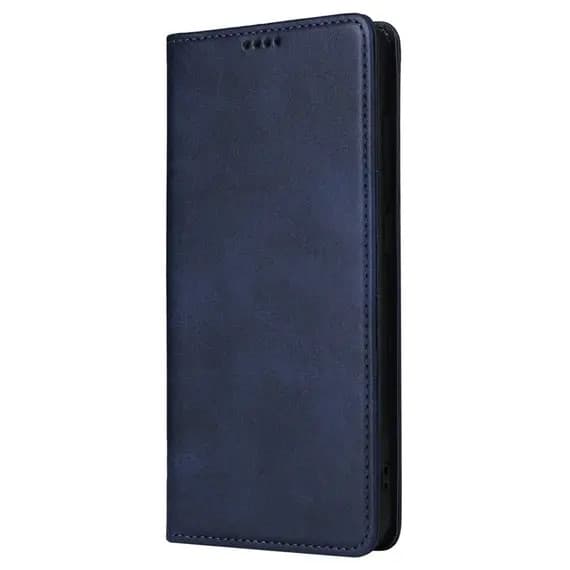 Husa Samsung Galaxy A17, Elegant Book Case, inchidere magnetica, albastra