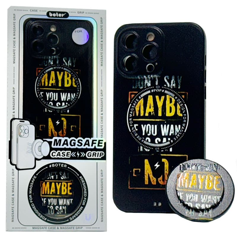 Husa Samsung Galaxy A54 5G, Boter Magsafe + MagPopsocket, Maybe You Want to Say