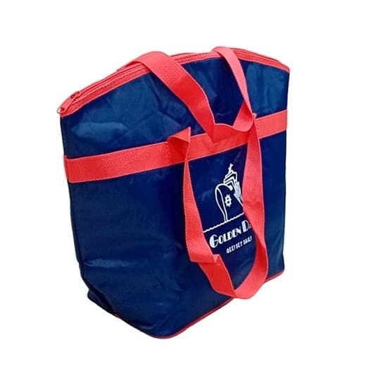 Geanta termica Golden Days, 45 x 16 x 35 cm, albastru/rosu — varianta 2
