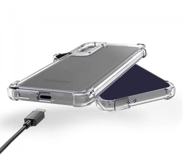 Husa Samsung Galaxy Note 20 Ultra, TPU transparent, intarituri in colturi, grosime 1,5 mm — varianta 3