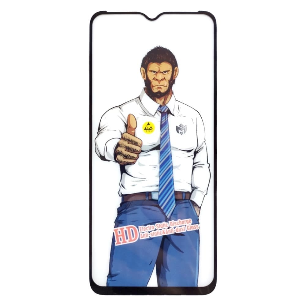 Folie de sticla Samsung Galaxy A25, Monkey Glass Full Glue, margini negre