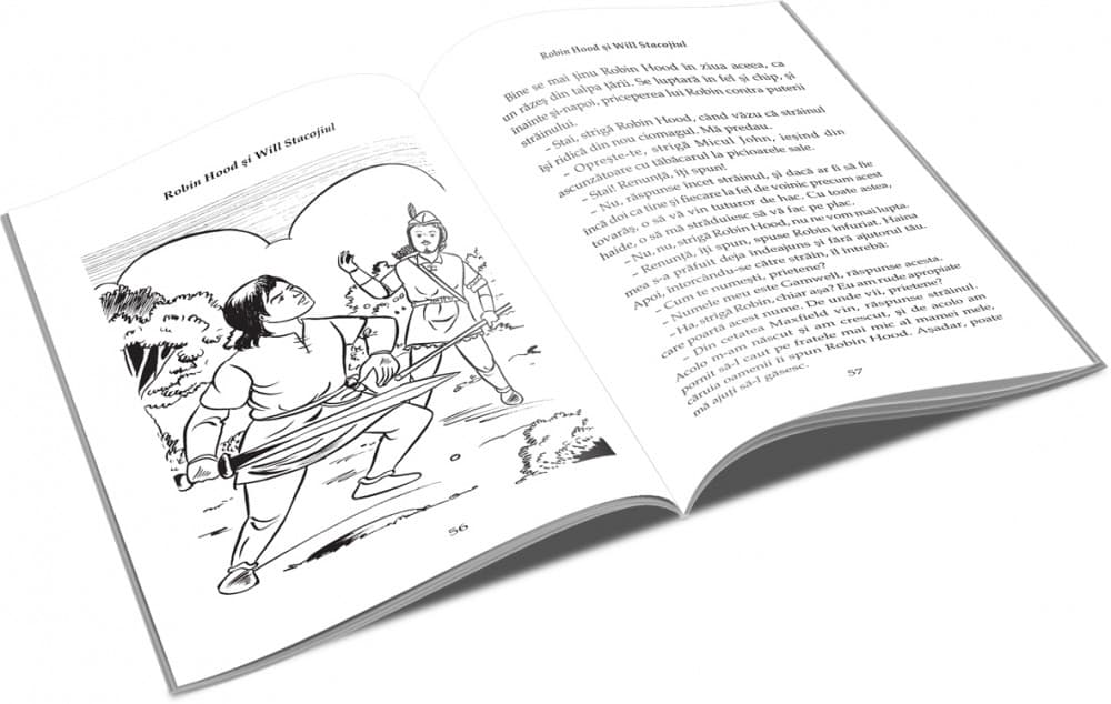 Aventurile lui Robin Hood - Howard Pyle, editura Unicart — varianta 2