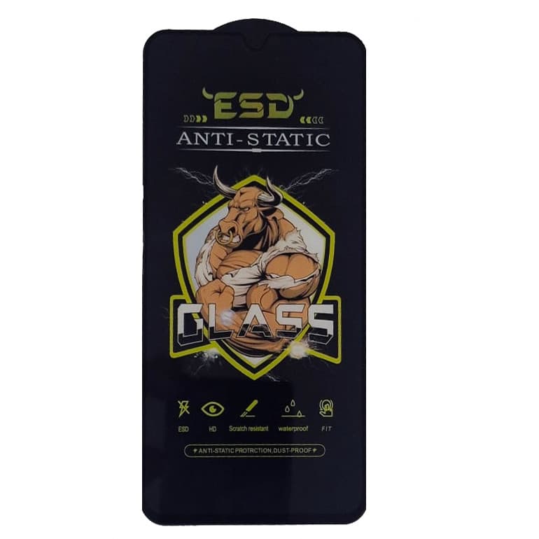 Folie de sticla Samsung Galaxy S23 FE, Full Glue Bull Antistatic, ESD, margini negre