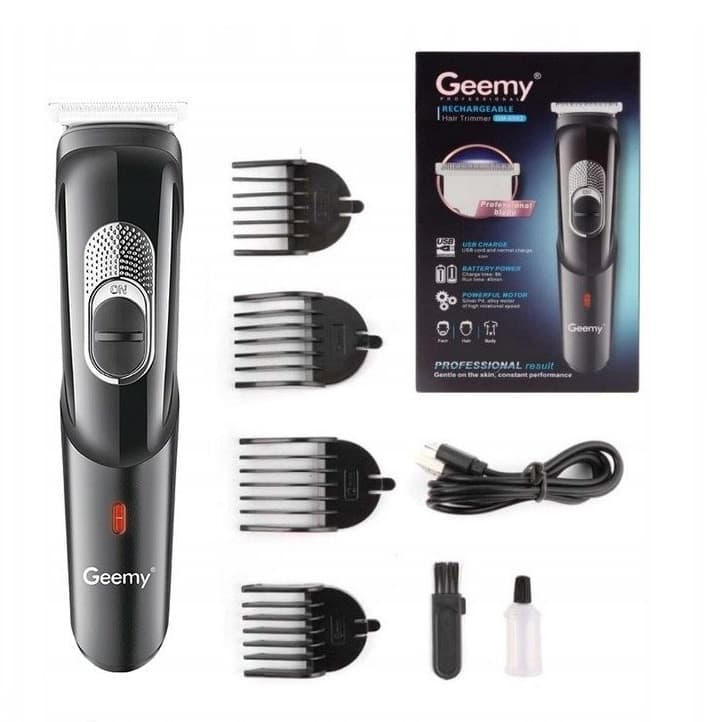 Aparat de tuns GEEMY GM-6583, acumulator, incarcare MicroUSB, negru — varianta 4