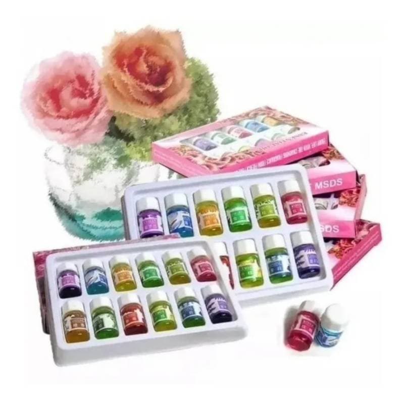 Set 12 uleiuri parfumate Flagrant Garden, 12 x 3 ml