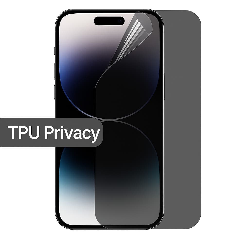 Folie Privacy TPU iPhone 17 Pro Max, Hydrogel, anti-spion, mata, ultra subtire, regenerabila
