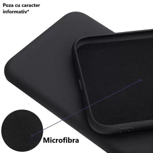 Husa Samsung Galaxy S23+ (S23 Plus), Luxury Silicone, protectie camera, catifea in interior, roz siclam — varianta 3