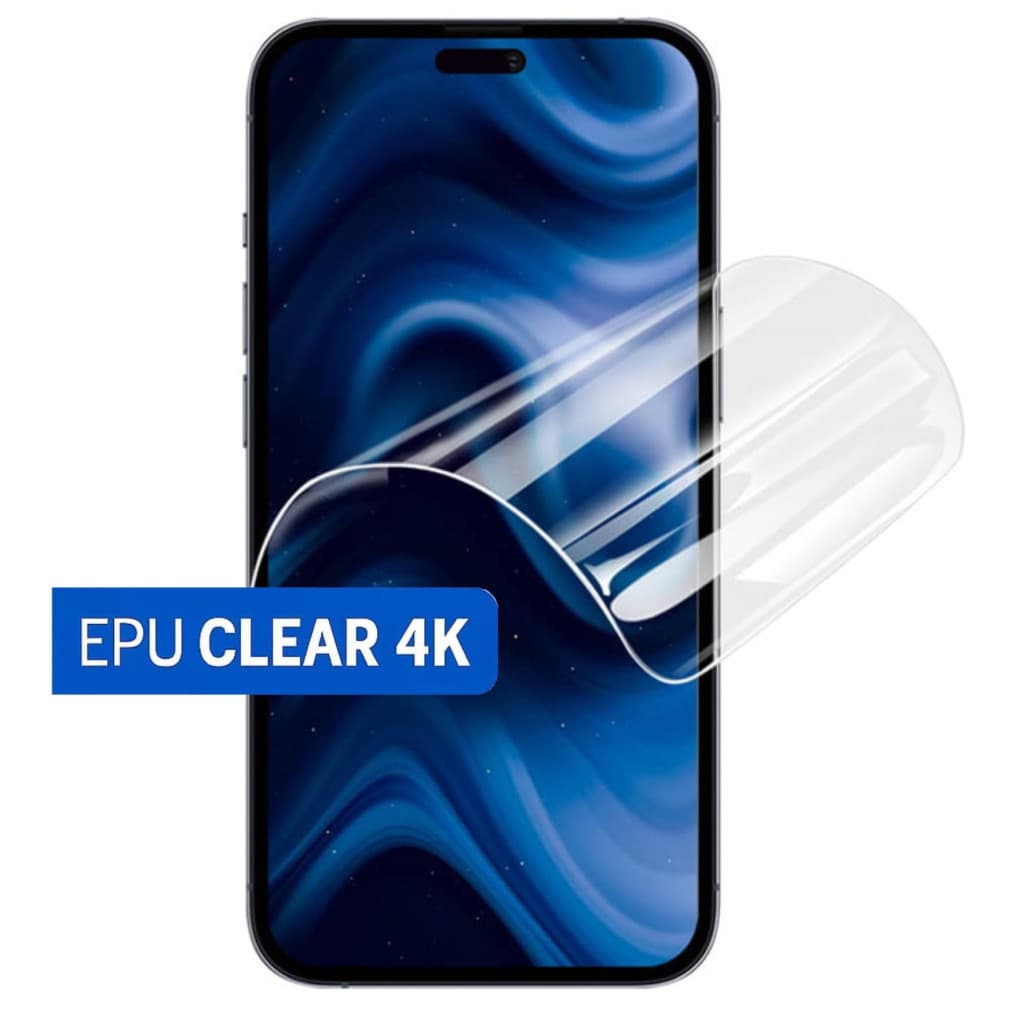 Folie EPU Apple iPhone 17 Pro Max, BYRY® Hydrogel, Clear 4K, ultra subtire, regenerabila