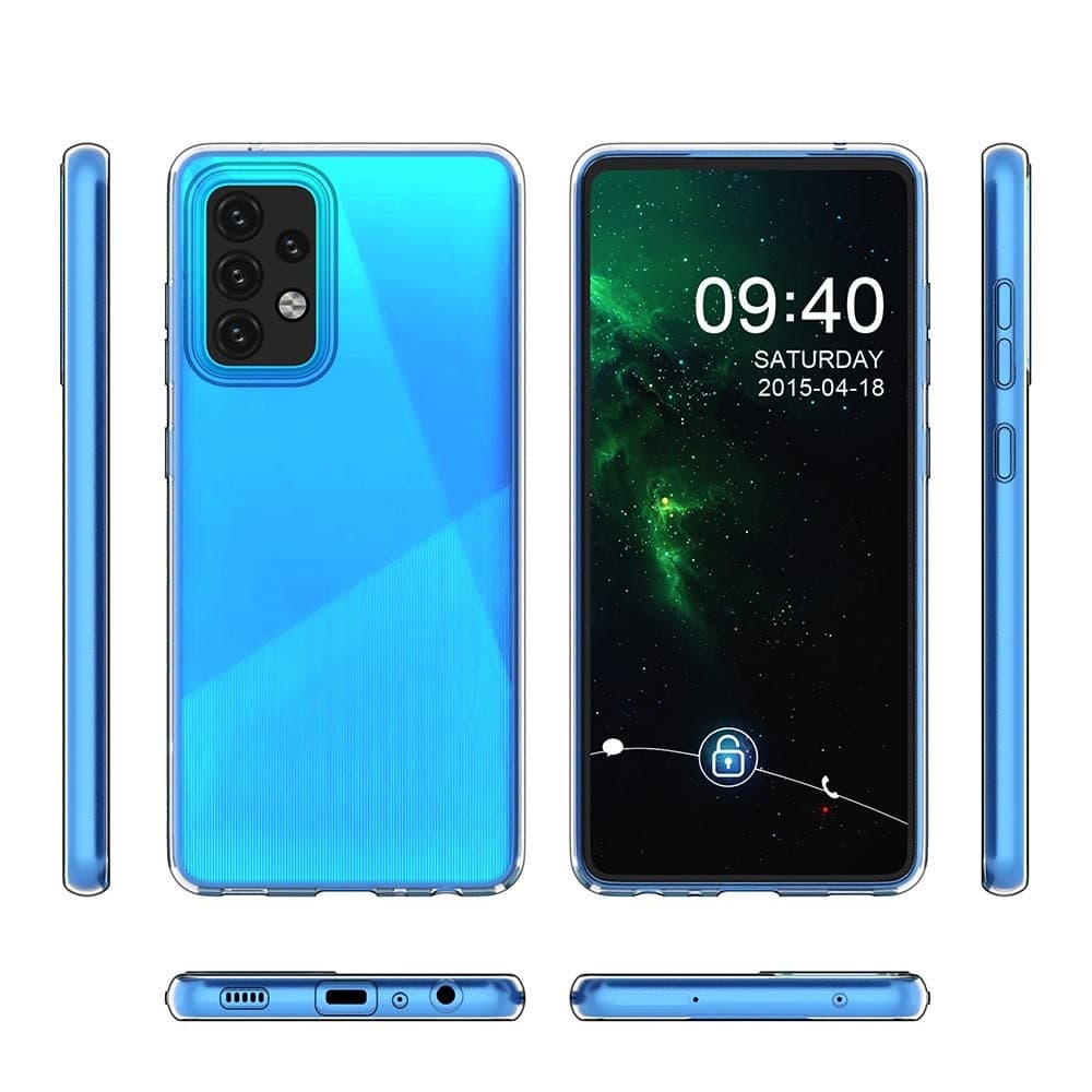 Husa Samsung Galaxy A54 5G, TPU transparent, grosime 2 mm — varianta 5