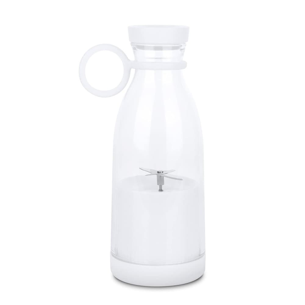 Mini blender / smoothie maker portabil A-579, 300 ml, incarcare USB, alb