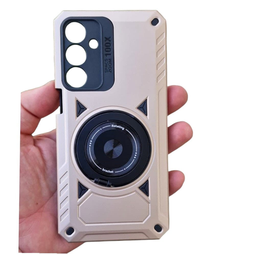 Husa Samsung Galaxy A13 5G / Galaxy A04s, Rotating Bracket, protectie camera, prindere magnetica, verde