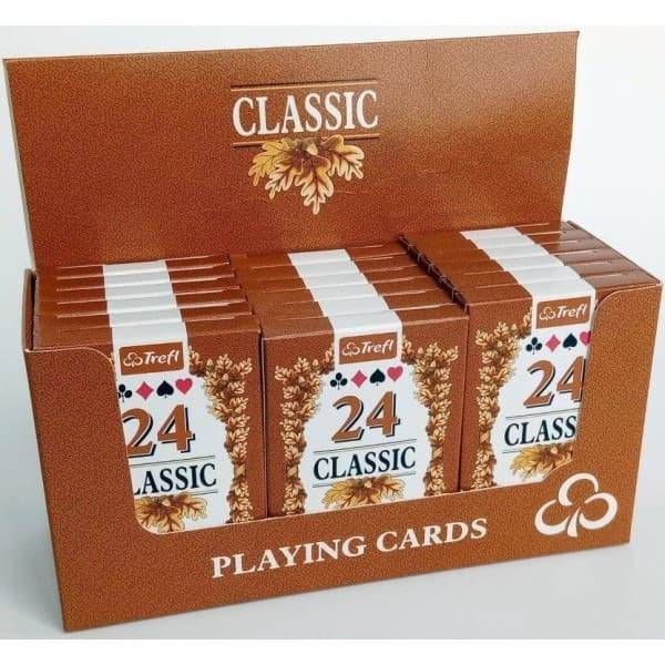 Carti de Joc Trefl Classic, 24 carti/pachet, multicolor, 3+ ani — varianta 3