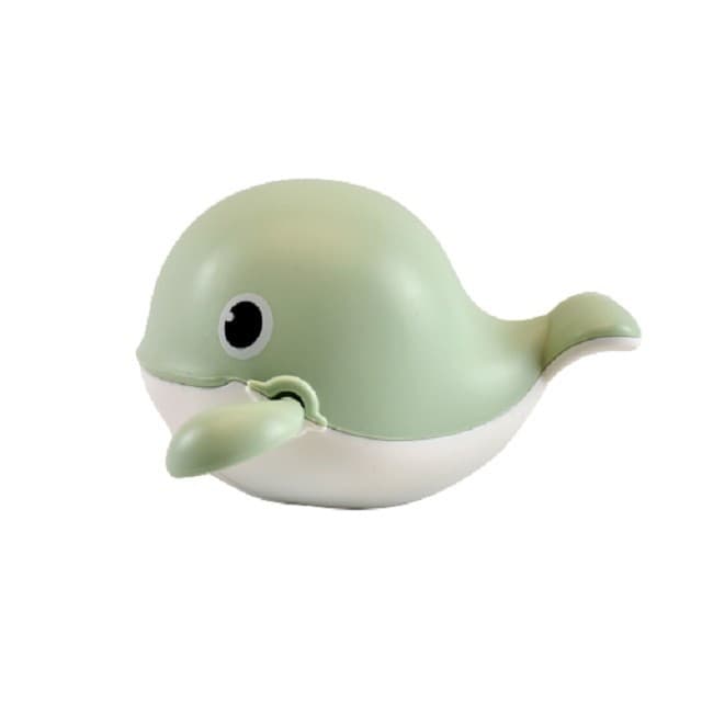 Jucarie de baie pentru copii, model balena, verde