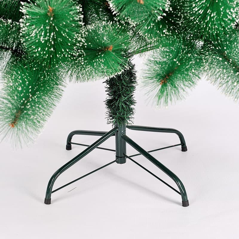 Brad artificial de Craciun tip pin nins, inaltime 120 cm, interior/exterior, suport inclus — varianta 3