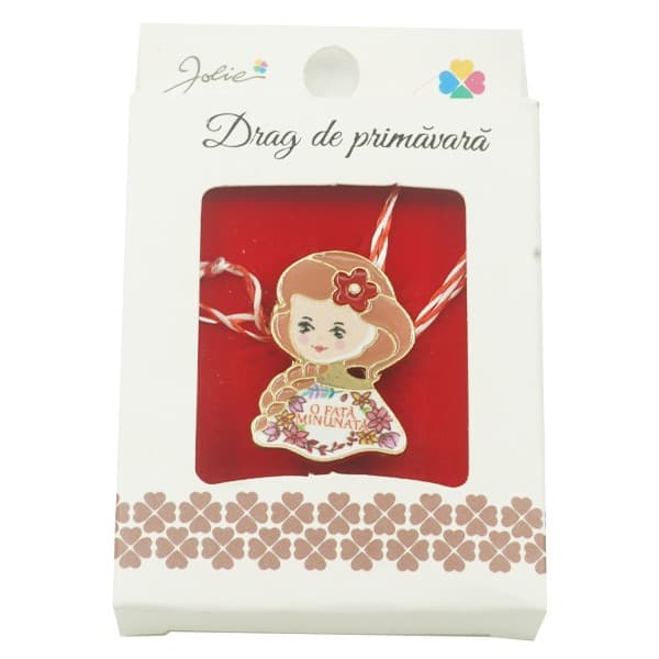 Brosa Mica in Cutie O Fata Minunata