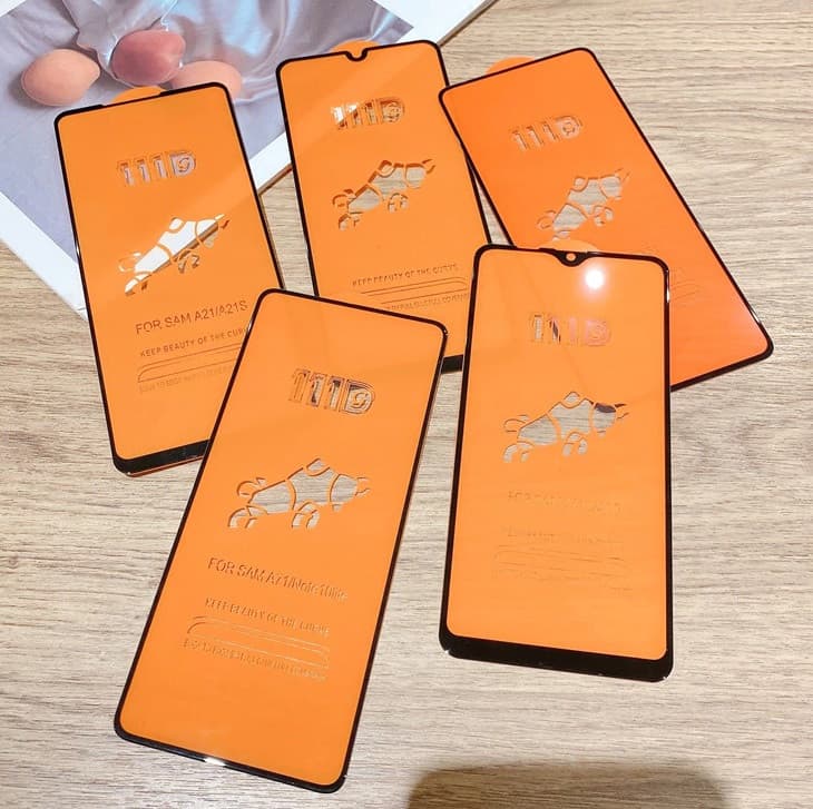 Folie de sticla Full Glue 111D pentru Samsung Galaxy A71, margini negre — varianta 2