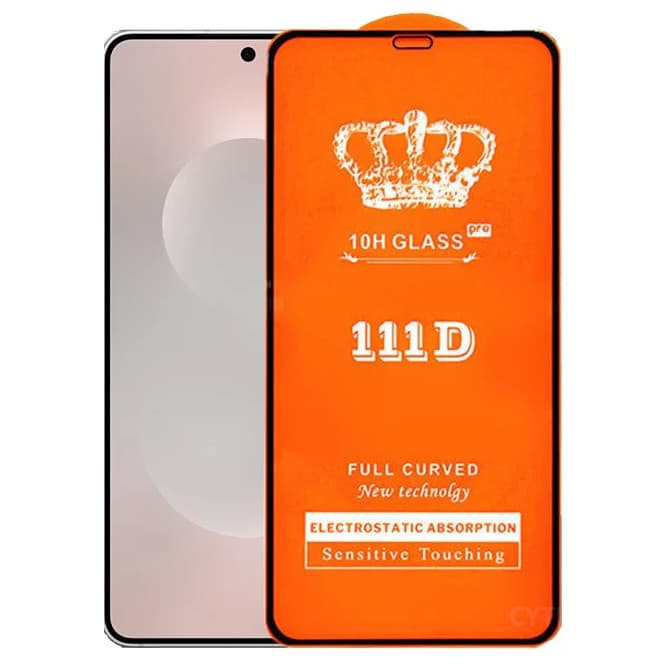 Folie sticla Samsung Galaxy A54, Full Glue 111D Crown, margini negre