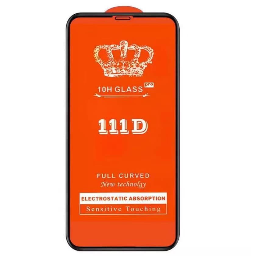 Folie de sticla Apple iPhone 15, Full Glue 111D, margini negre
