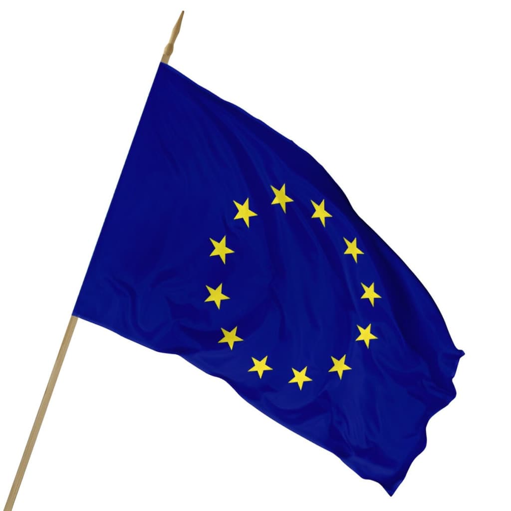 Steag Europa, dimensiune mare,  90 x 150 cm — varianta 4