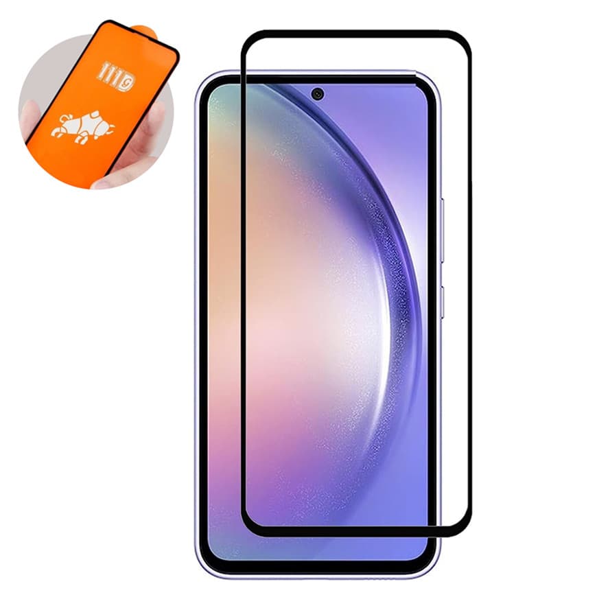 Folie de sticla Samsung Galaxy A36, Full Glue 111D, margini negre