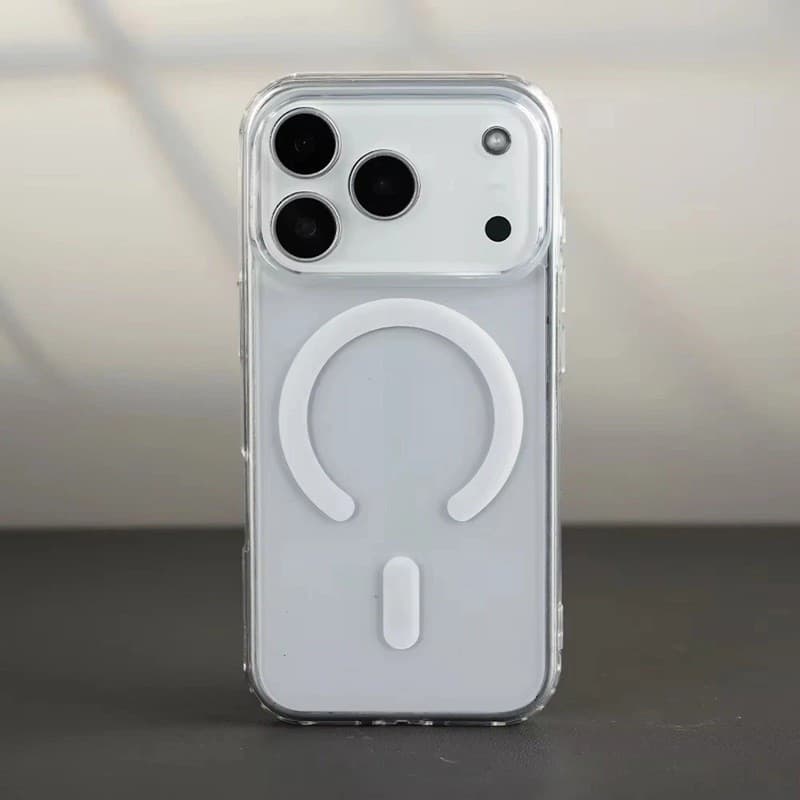 Husa protectie Apple iPhone 17 Pro Max, Magsafe, SnapOn, AntiDrop, Acryl+TPU, transparenta — varianta 2