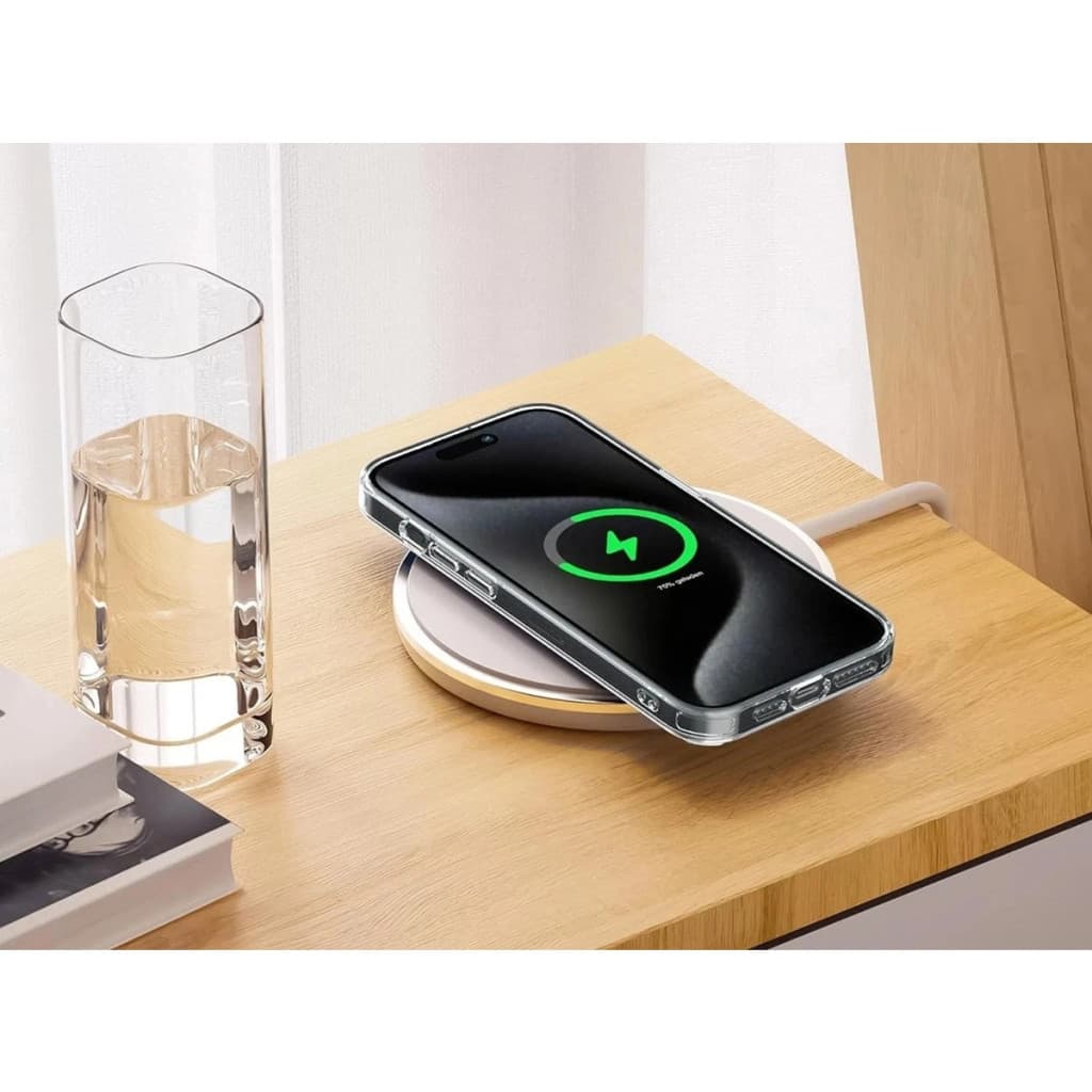 Husa protectie Apple iPhone 17 Pro Max, Magsafe, SnapOn, AntiDrop, Acryl+TPU, transparenta — varianta 4