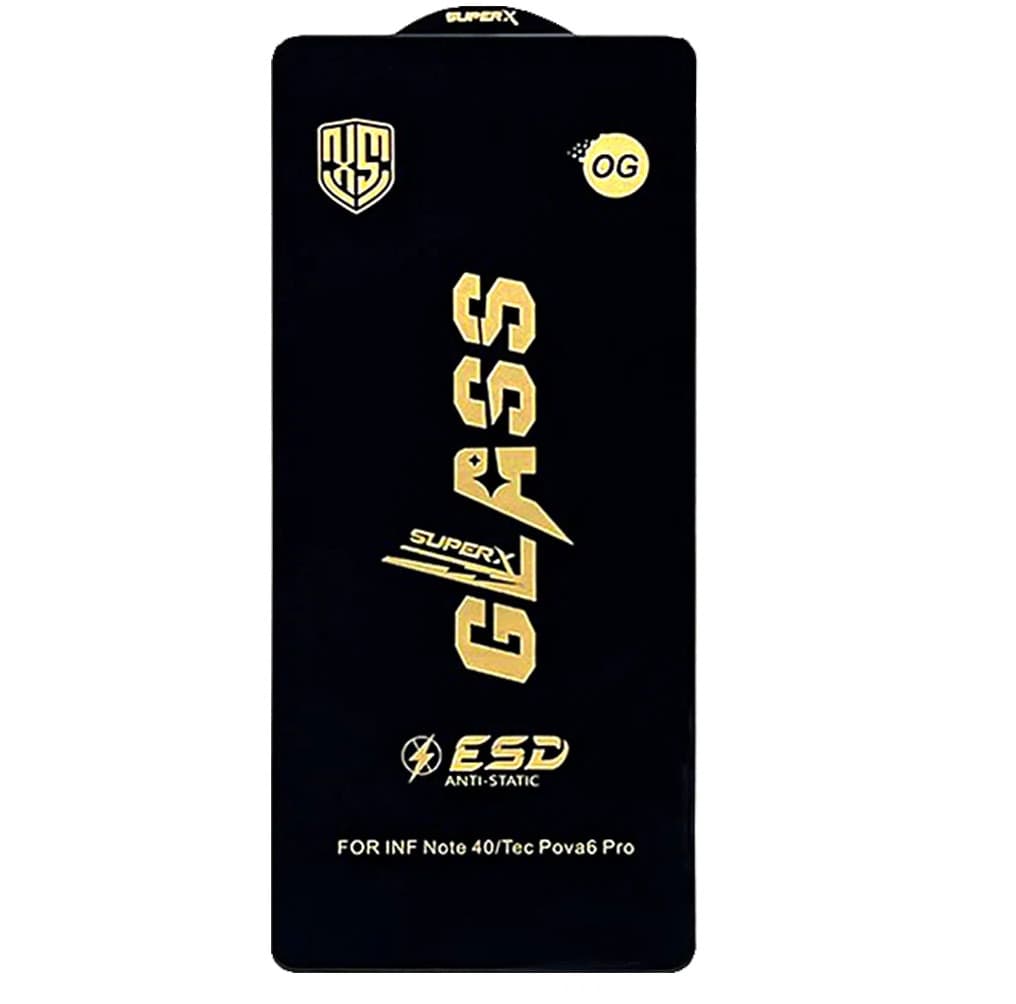 Folie sticla Redmi Note 14 5G, Full Glue SuperX, ESD, margini negre