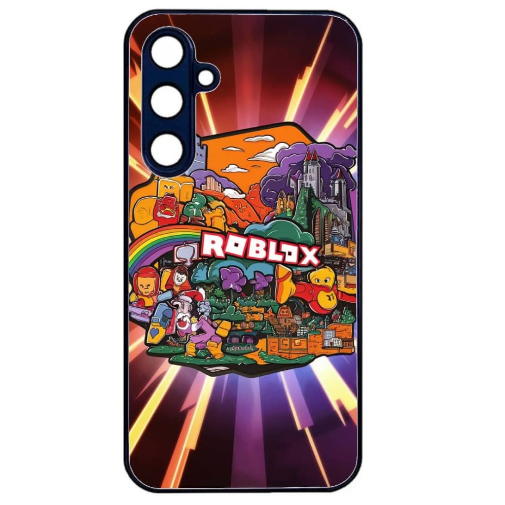Husa Samsung Galaxy S23, Colorful Aluminium TPU, design Roblox 2