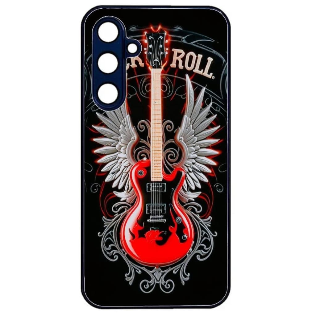 Husa Samsung Galaxy S23, Colorful Aluminium TPU, design Rock and Roll Guitar