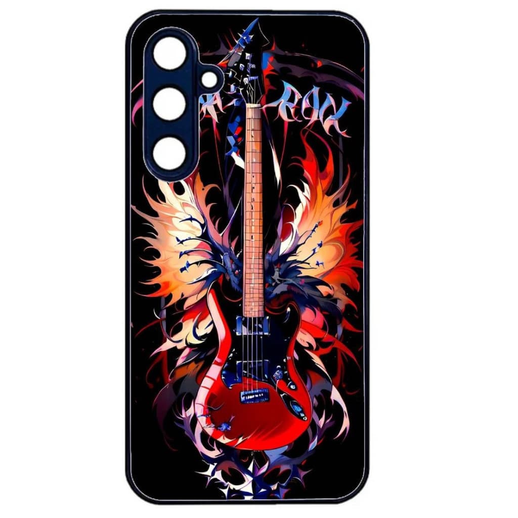 Husa Samsung Galaxy S23, Colorful Aluminium TPU, design Rock Guitar