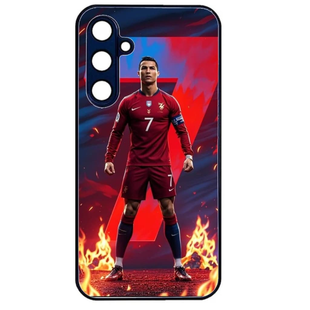 Husa Samsung Galaxy S23, Colorful Aluminium TPU, design Ronaldo 1