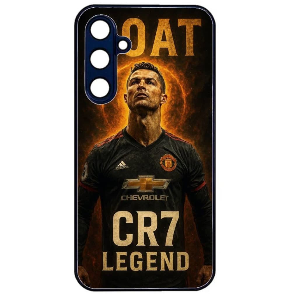 Husa Samsung Galaxy S23, Colorful Aluminium TPU, design Ronaldo 2