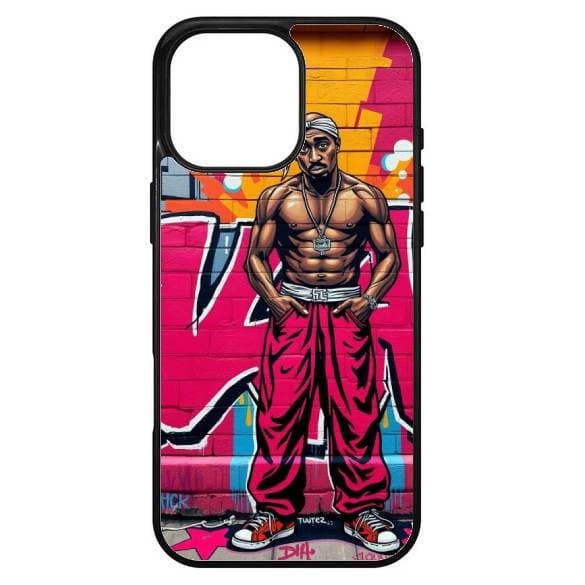 Husa protectie Apple iPhone 16 Pro Max, Colorful Aluminium TPU, design 2PAC 1