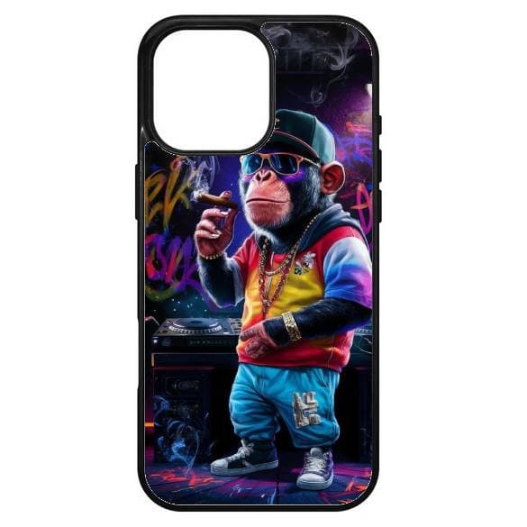 Husa protectie Apple iPhone 16 Pro Max, Colorful Aluminium TPU, design Cool Ape 1