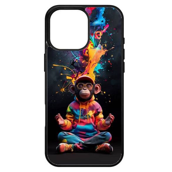 Husa protectie Apple iPhone 16 Pro Max, Colorful Aluminium TPU, design Cool Ape 3