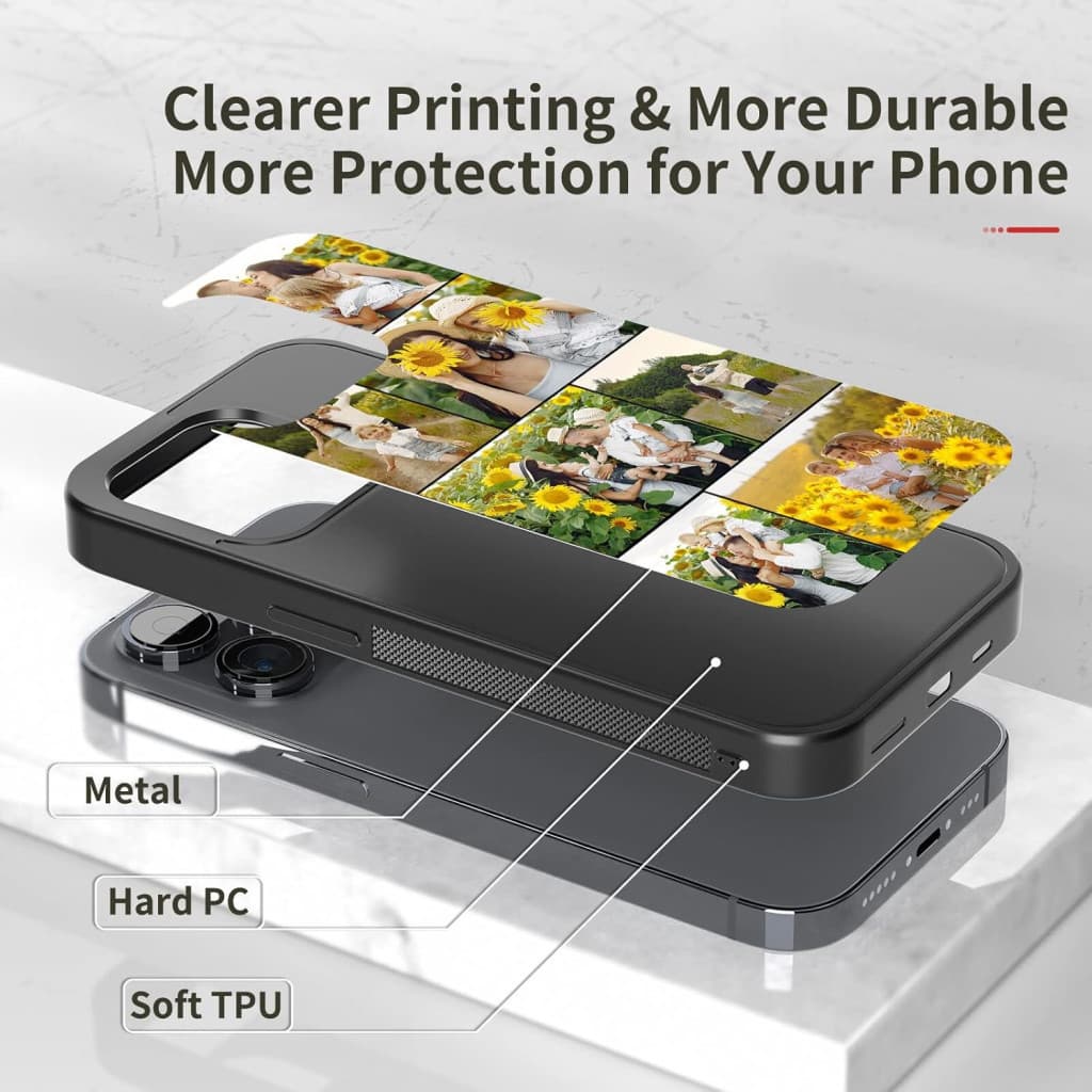 Husa protectie Apple iPhone 16 Pro Max, Colorful Aluminium TPU, design FCB — varianta 2