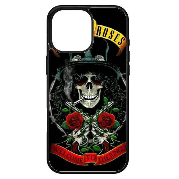 Husa protectie Apple iPhone 16 Pro Max, Colorful Aluminium TPU, design Guns 2