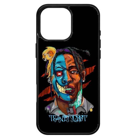 Husa protectie Apple iPhone 16 Pro Max, Colorful Aluminium TPU, design Travis 1