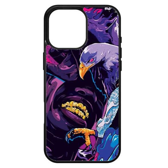 Husa protectie Apple iPhone 16 Pro Max, Colorful Aluminium TPU, design Travis 3