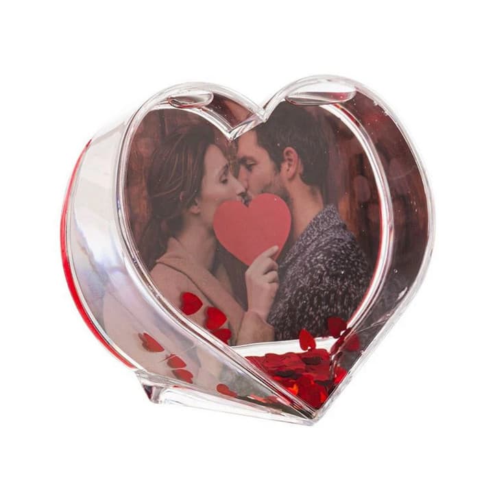 Rama foto decorativa cu fotografia ta, apa & confetti, 9.5 x 9.5 cm — varianta 2
