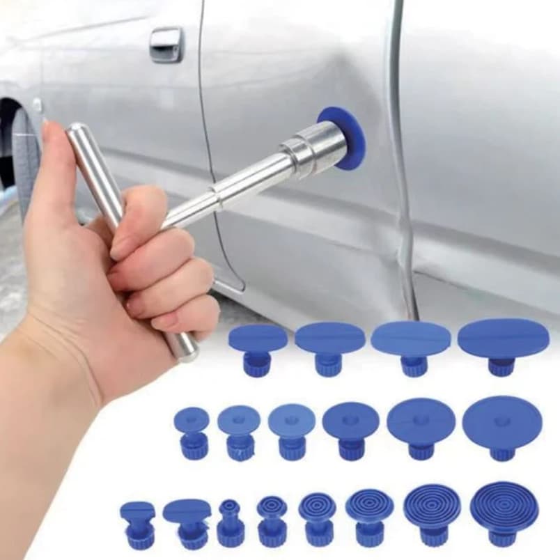 Kit pentru indreptat/reparat lovituri mici caroserie auto, 18 ventuze
