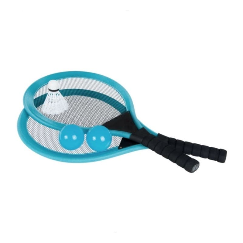 Badminton - set rachete, mingi, fluturas, 14+ ani, MegaCreative, albastre — varianta 2