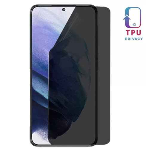 Folie Privacy TPU Samsung Galaxy S21, Hydrogel, anti-spion, mata, ultra subtire, regenerabila
