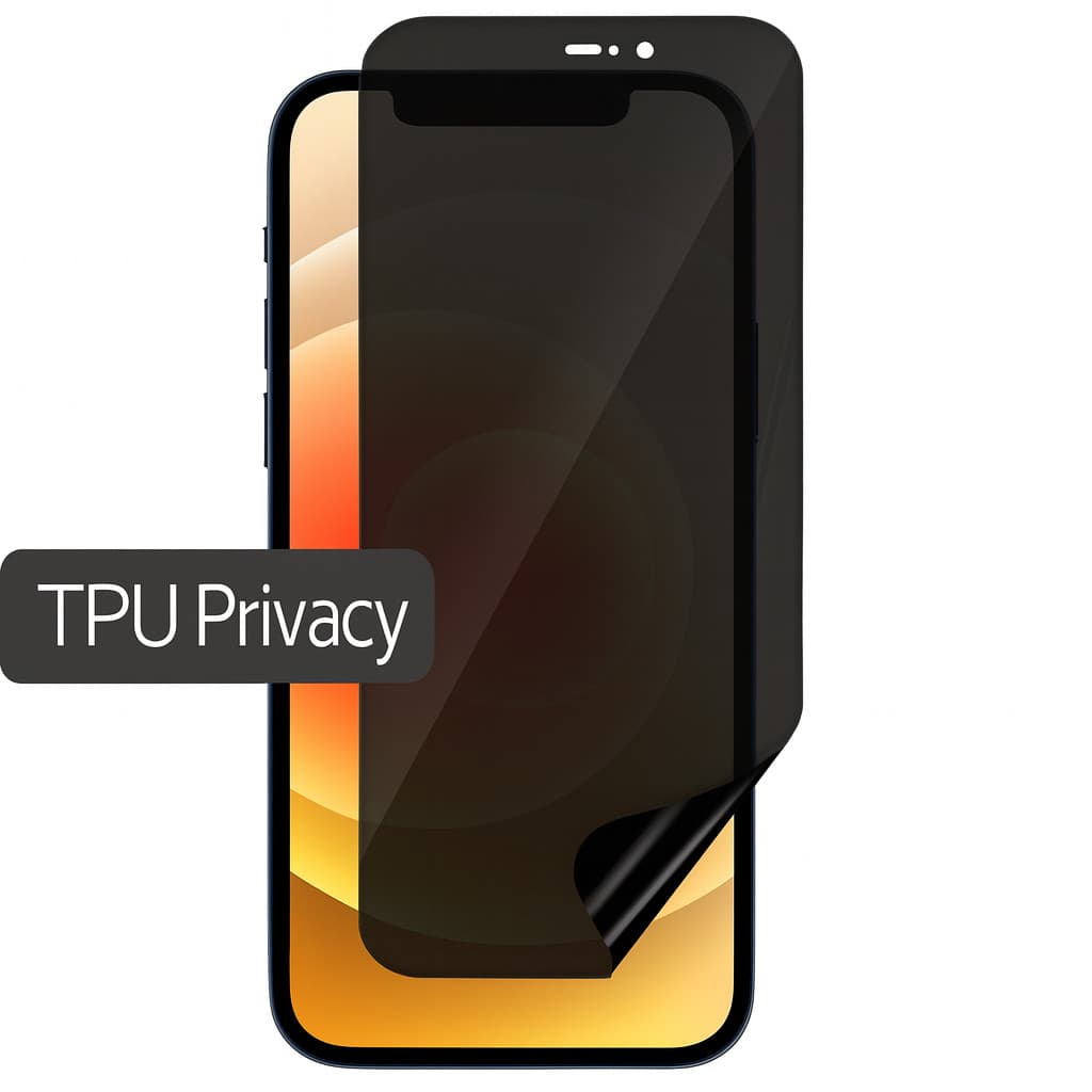 Folie Privacy TPU iPhone XR, Hydrogel, anti-spion, mata, ultra subtire, regenerabila
