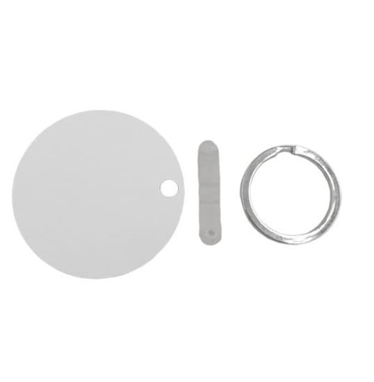 Breloc din MDF (lemn) cu logo auto, inel de sustinere metalic, model 5 — 2