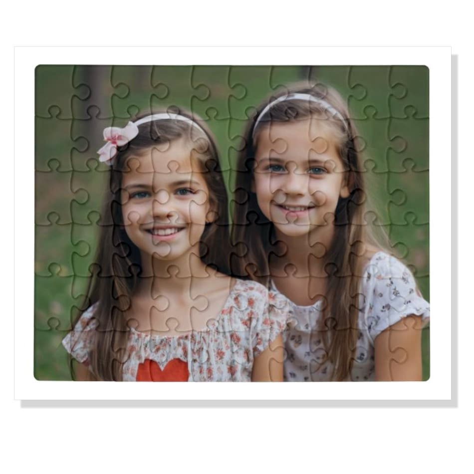 Puzzle personalizat cu poza ta, A4, 120 piese, cadru cartonat inclus — 3